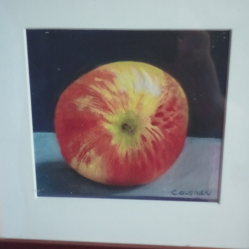Vibrant Apple Painting